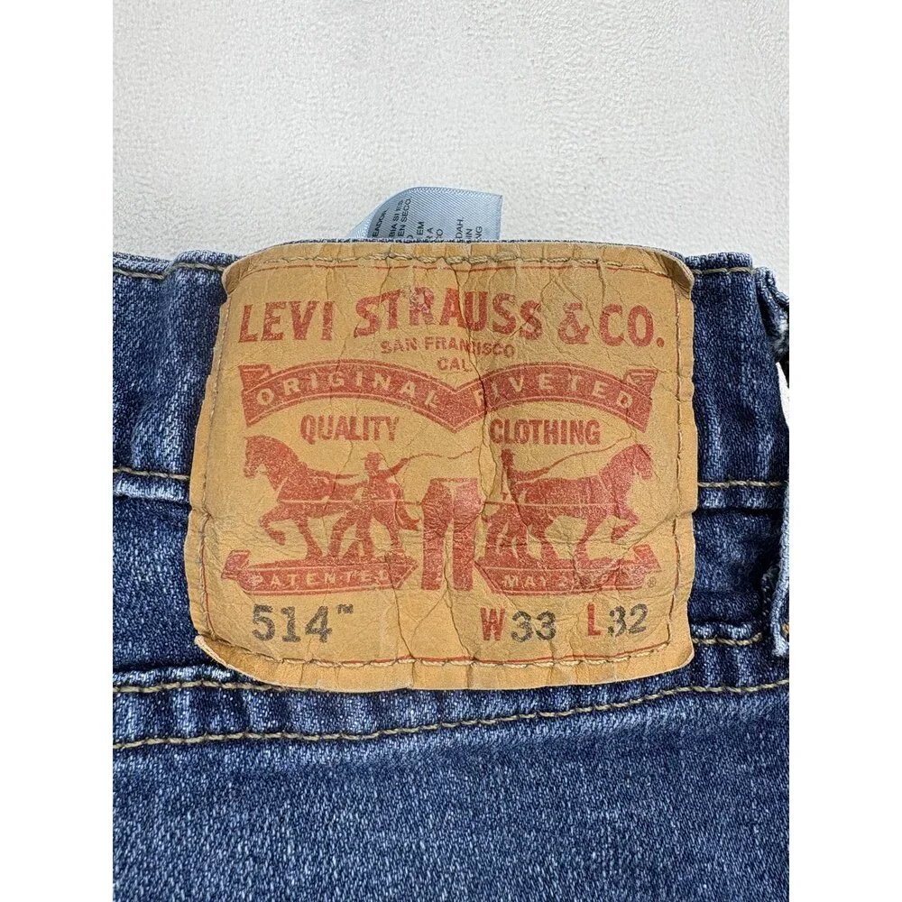 Levi's Men's Bootcut Jeans W33 Dark‎ Wash